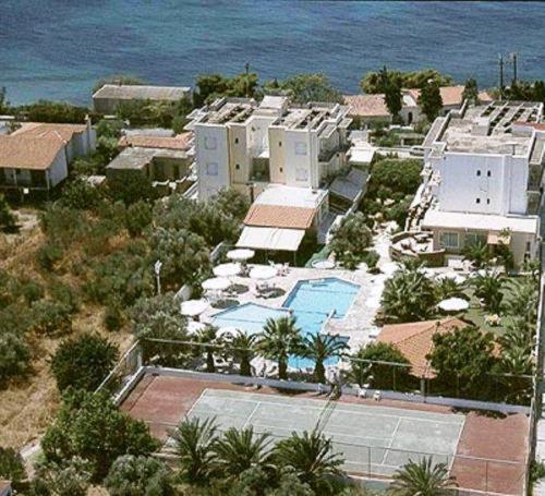 Klonos Anna Hotel Aegina Buitenkant foto