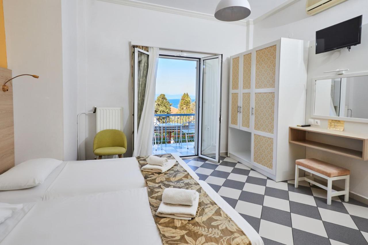 Klonos Anna Hotel Aegina Buitenkant foto