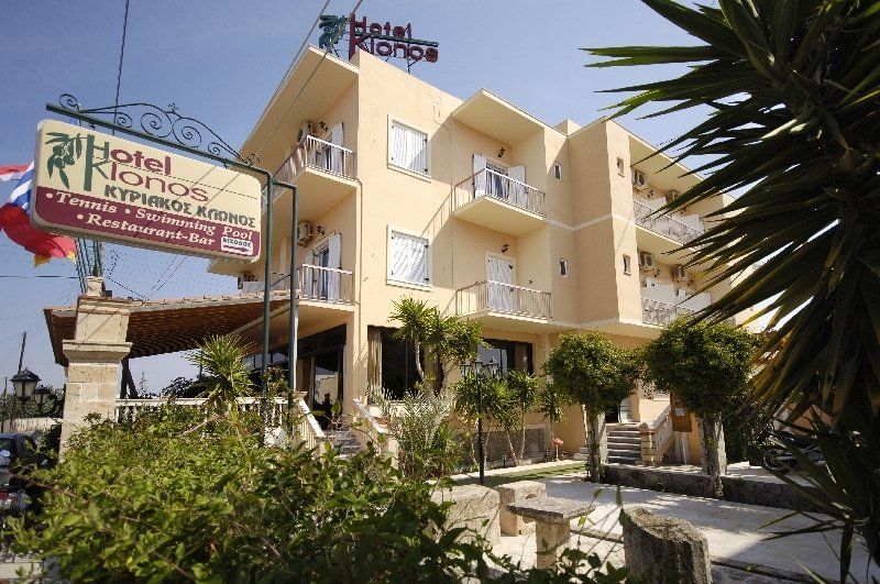 Klonos Anna Hotel Aegina Buitenkant foto