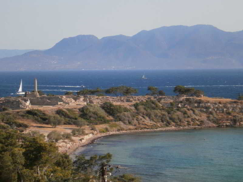 Klonos Anna Hotel Aegina Buitenkant foto